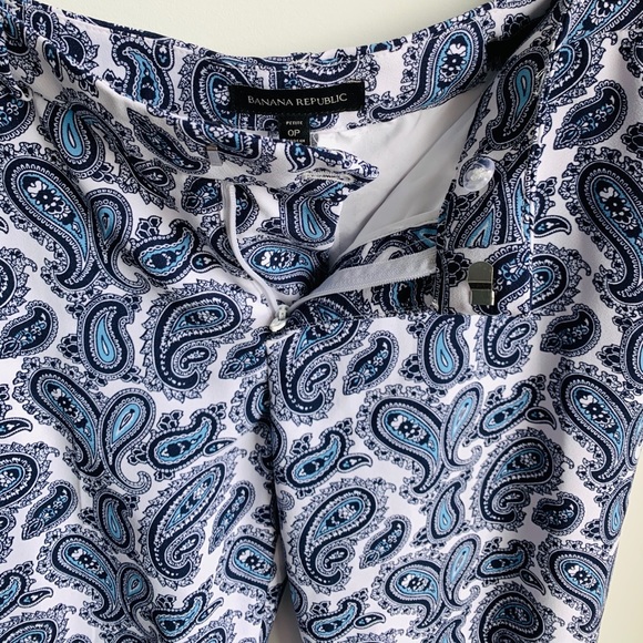 Banana Republic Avery Paisley pants - Picture 3 of 5